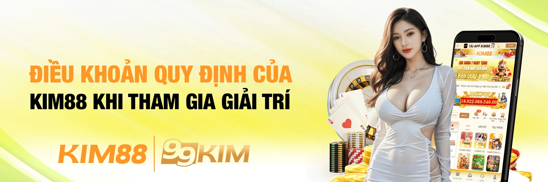 Casino live, bàn chơi và thuật ngữ được giới thiệu tại Kim88